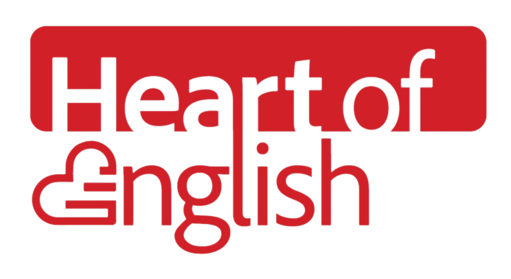 HEART OF ENGLISH YABANCI DİL KURSU logosu