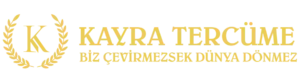 KAYRA Tercüme Bürosu logosu